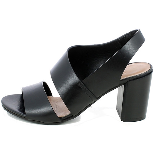 Chaussures Femme Sandales et Nu-pieds L'angolo J7451.01 Noir