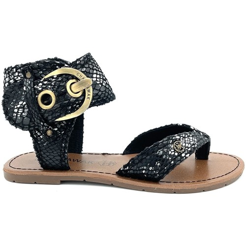 Chattawak Nu-Pieds 11-Thalie S.NOIR Noir - Chaussures Sandale Femme 27,00 €