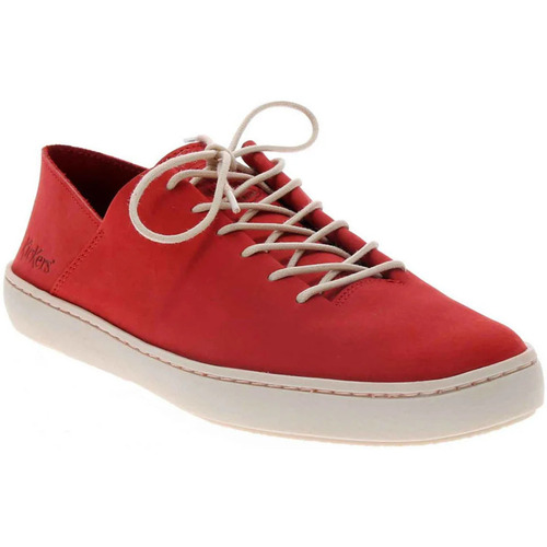 Chaussures Femme Baskets mode Kickers REBEKI ROUGE Rouge