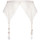 Sous-vêtements Femme Porte-jarretelles Lisca Porte-jarretelles Rose mariage ivoire Blanc