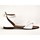 Chaussures Femme Sandales et Nu-pieds Champs De Fleurs 04-56BL BLANC
