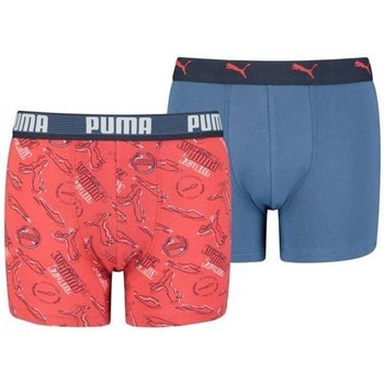 Sous-vêtements Garçon Boxers Puma ALPHAPRINT rouge