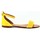 Chaussures Femme Sandales et Nu-pieds Champs De Fleurs 118-56 JAUNE
