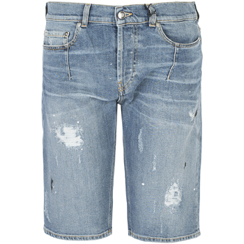 Vêtements Homme Shorts / Bermudas Les Hommes UID481547P | Short Jeans Bleu