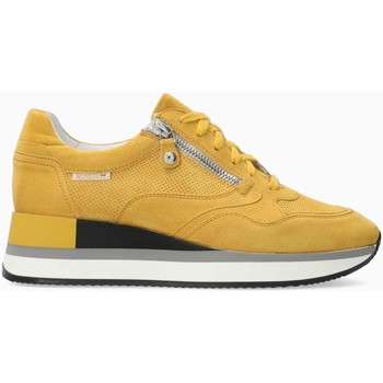 Chaussures Femme Baskets basses Mephisto Baskets cuir OLIMPIA Jaune