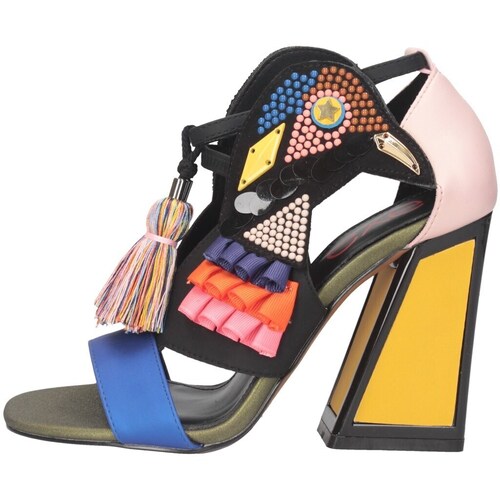 Chaussures Femme Sandales et Nu-pieds Exé Shoes crystal-embellished Exe' DOMINIC Sandales Femme MULTICOLORE Multicolore