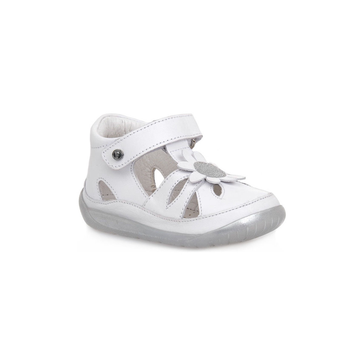Chaussures Garçon Baskets mode Naturino FALCOTTO 1N02 ORINDA WHITE Blanc
