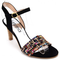 Chaussures Femme Sandales et Nu-pieds Myma 4451my 04 Noir