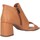 Chaussures Femme Low boots Hersuade 1201 Bottes et bottines Femme Cuir Marron