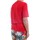 Vêtements Femme T-shirts manches courtes Freddy S1WSLT5 T-Shirt/Polo femme rouge Rouge