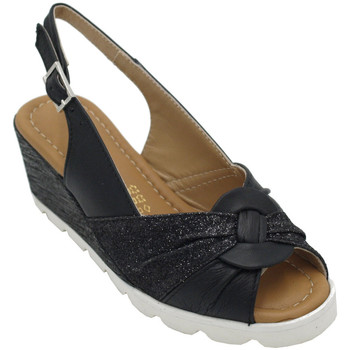 Chaussures Femme Sandales et Nu-pieds Angela Calzature ANSANGC783nr Noir