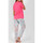 Vêtements Femme Pyjamas / Chemises de nuit Admas Pyjama pantalon t-shirt Colored Diamonds rose Rose