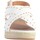 Chaussures Femme Sandales et Nu-pieds The Divine Factory Sandale Compensée QL4347 Blanc