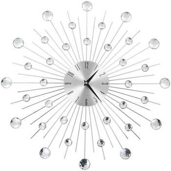 Maison & Déco Horloges VidaXL horloge murale Argent