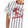 Vêtements Femme Pyjamas / Chemises de nuit Admas Pyjama pantacourt t-shirt Mickey Beisbol Disney blanc Blanc