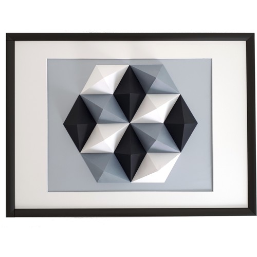 Polygone Origami Hexagone Cbp - Conbuenpie - Maison & Déco Tableaux /  toiles 150,00 €