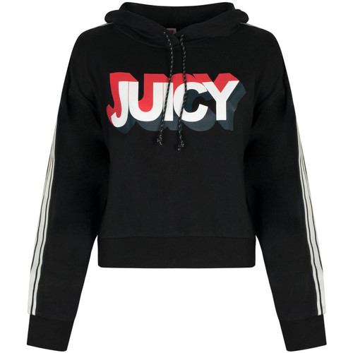 Vêtements Femme Sweats Juicy Couture JWTKT179637 | Hooded Pullover Noir