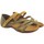 Chaussures Femme Multisport Interbios Sandale femme INTER BIOS 4476 kaki 90557 Jaune