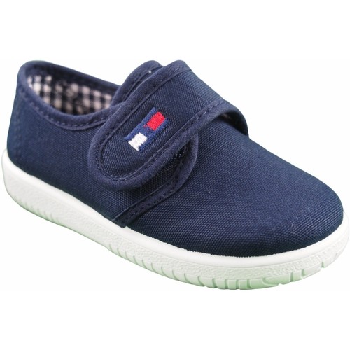 Vulpeques Toile enfant 132-pbt bleu Bleu - Chaussures Chaussures-de-sport  Enfant 30,93 €