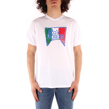Vêtements Homme T-shirts manches courtes Roy Rogers P21RRU513C7480013 Blanc