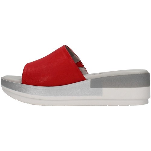 Chaussures Femme Pantoufles / Chaussons Melluso 018854 Rouge
