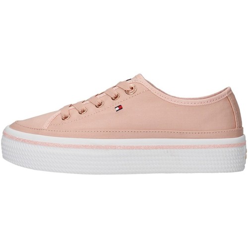 Chaussures Femme Baskets basses Tommy Hilfiger FW0FW05013 Rose