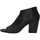 Chaussures Femme Schutz Vikki Snake-Print Strappy Thong Sandals 20WQ2900 Noir