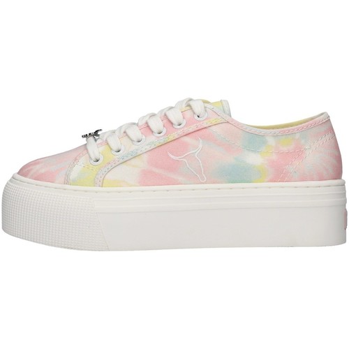 Chaussures Femme Baskets montantes Windsor Smith WSPRAYS Rose