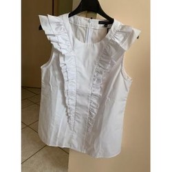 Vêtements Femme Tops / Blouses Tara Jarmon Top blanc Blanc