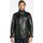 Vêtements Homme Vestes en cuir / synthétiques Daytona GLOSTER IC LAMB ZENITH BLACK Noir