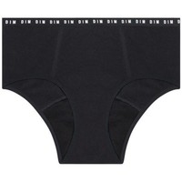 Sous-vêtements Femme Shorties & boxers DIM Boxer menstruel Femme Coton PROTECT Flux moyen Noir Noir
