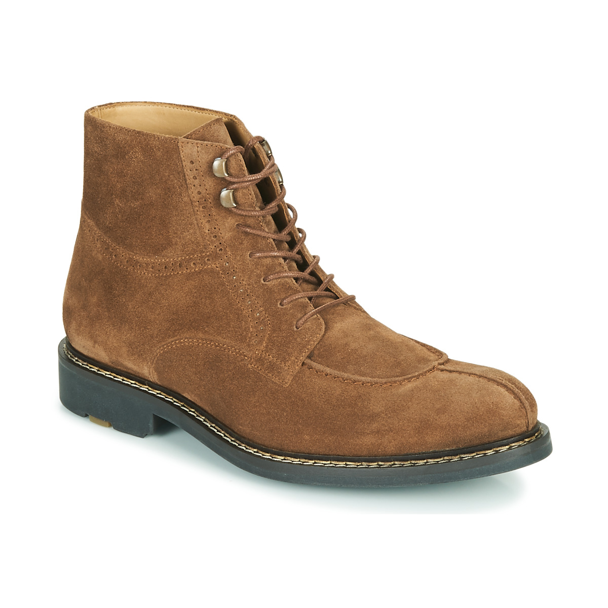 Chaussures Homme Boots Pellet ROLAND VELOURS DATE