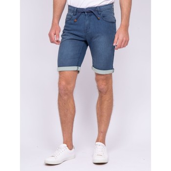 Vêtements Homme Shorts / Bermudas Ritchie Bermuda en jean BRICO Bleu clair