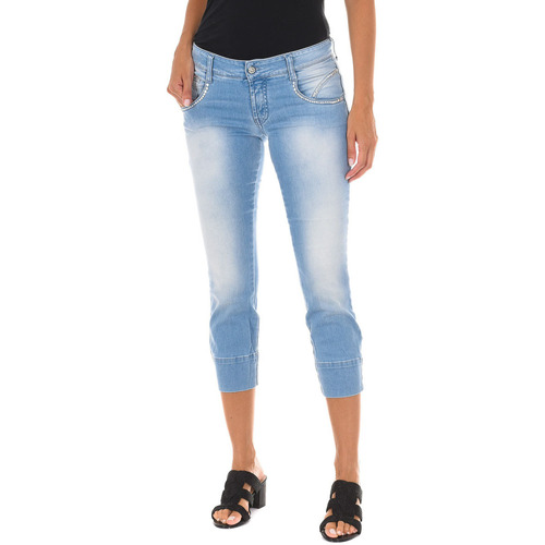 Vêtements Femme Jeans Met 10DB50294-D876 Bleu