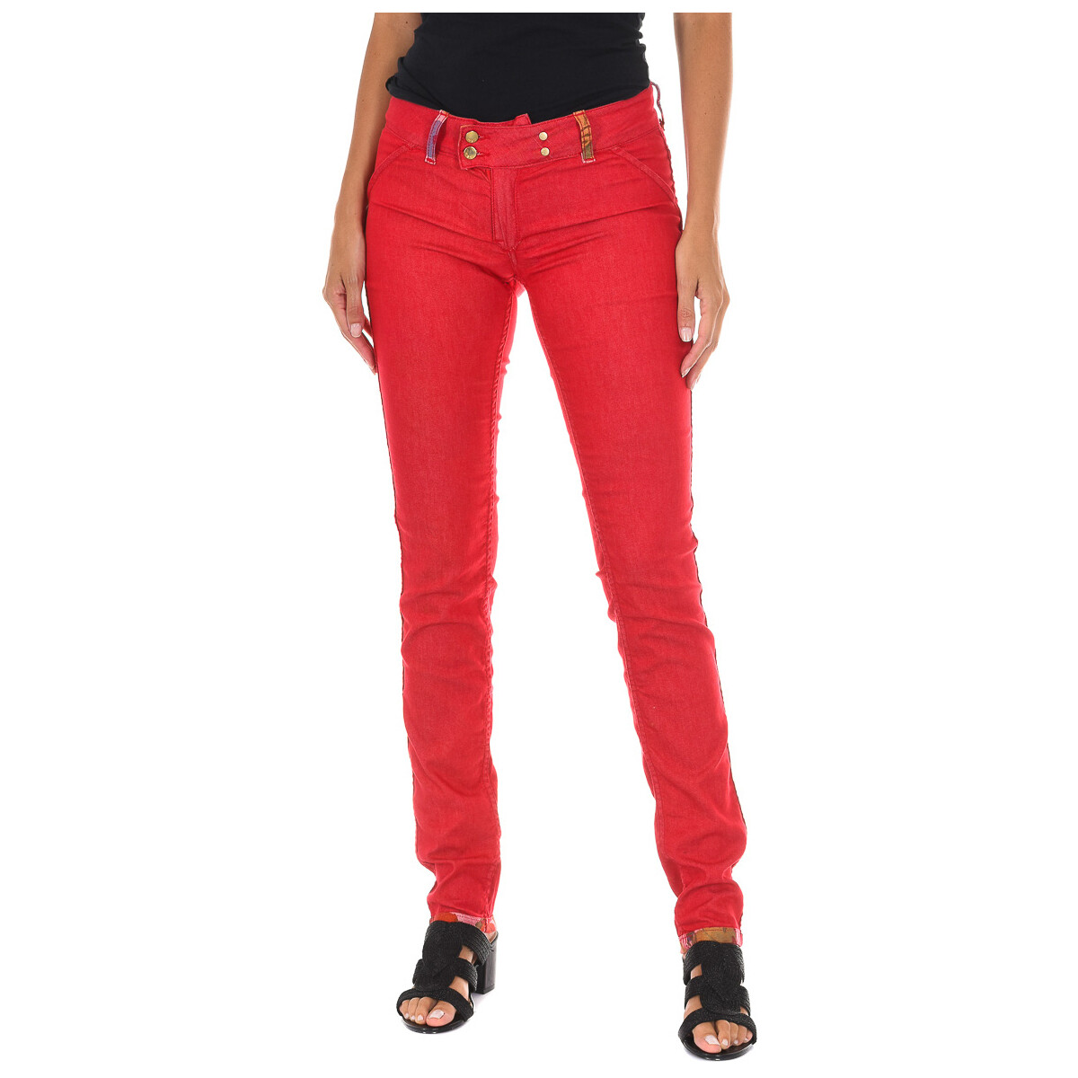 Vêtements Femme Pantalons Met 10DBF0605-B101-0008 Rouge