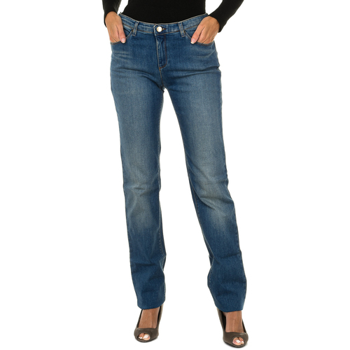 Vêtements Femme Pantalons Emporio Armani 6X5J85-5D0JZ-1400 Bleu