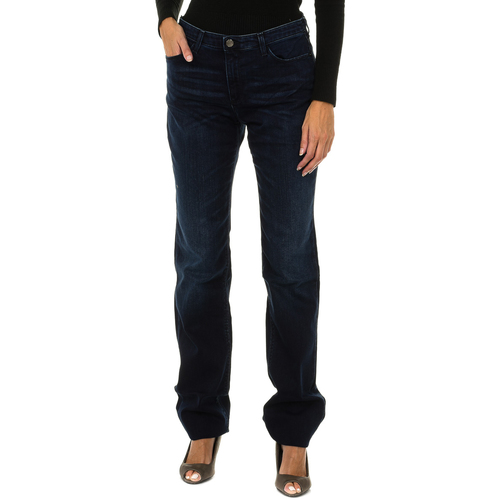 Vêtements Femme Pantalons Emporio Armani 6X5J85-5D0RZ-1500 Bleu