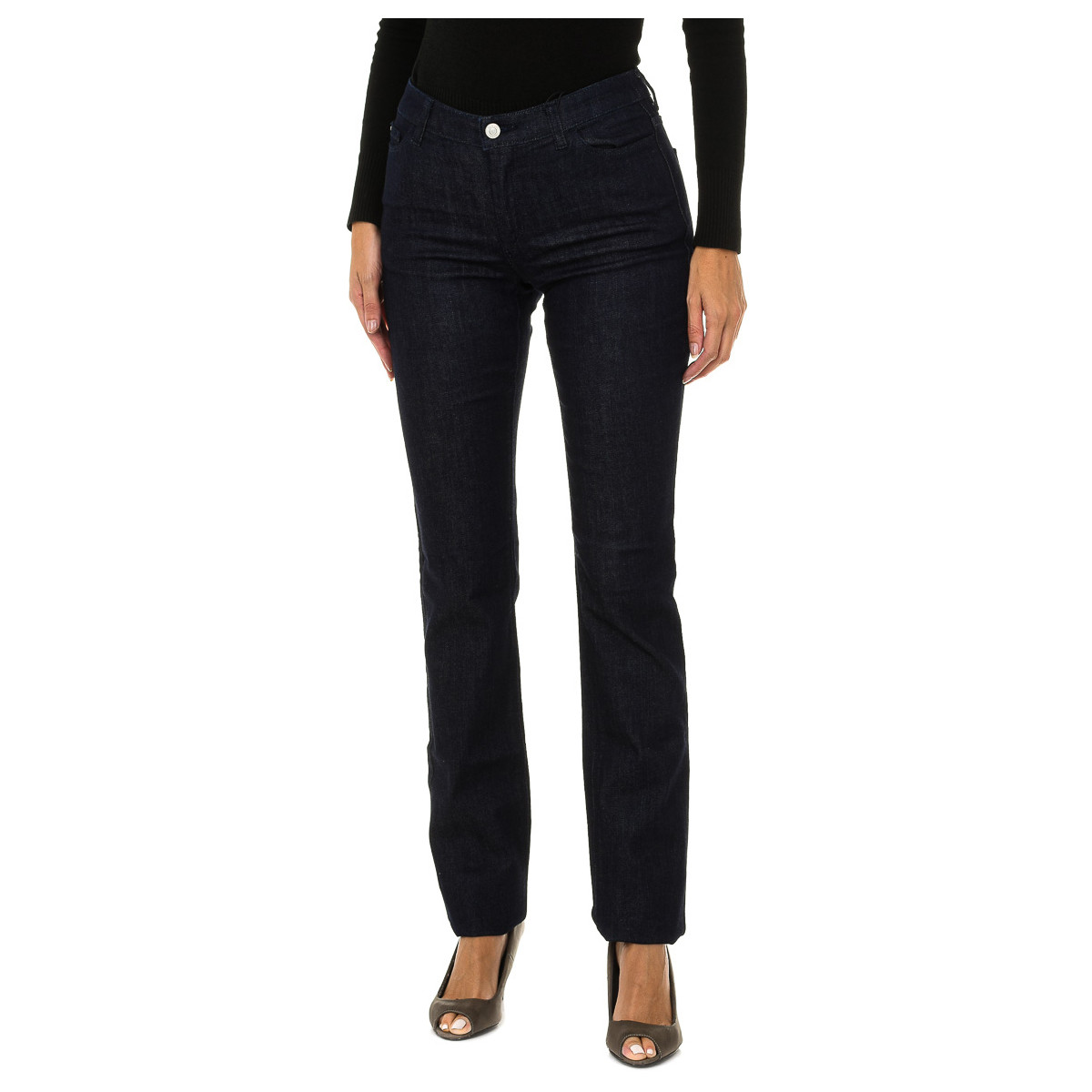 Vêtements Femme Pantalons Emporio Armani 6Y5J85-5DWLZ-1500 Bleu