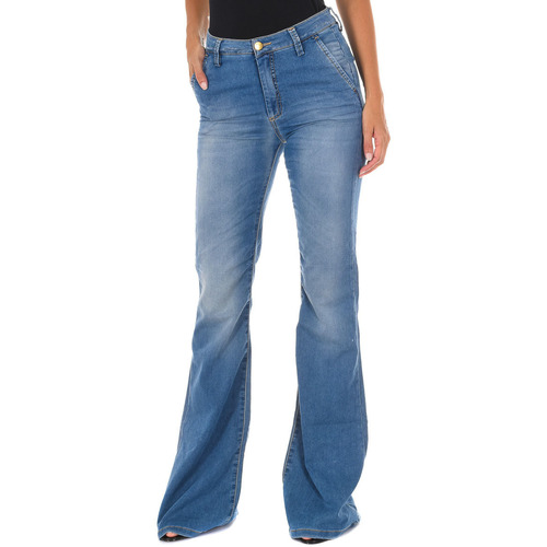 Vêtements Femme Pantalons Met 70DBF0273-D828 Bleu