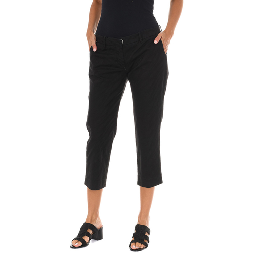 Vêtements Femme Pantalons Met 70DBF0508-O025-0999 Noir