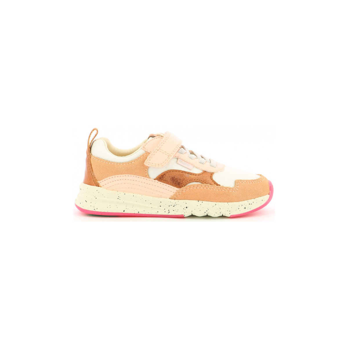 Chaussures Fille Baskets mode Kickers Basket Kiwy Rose