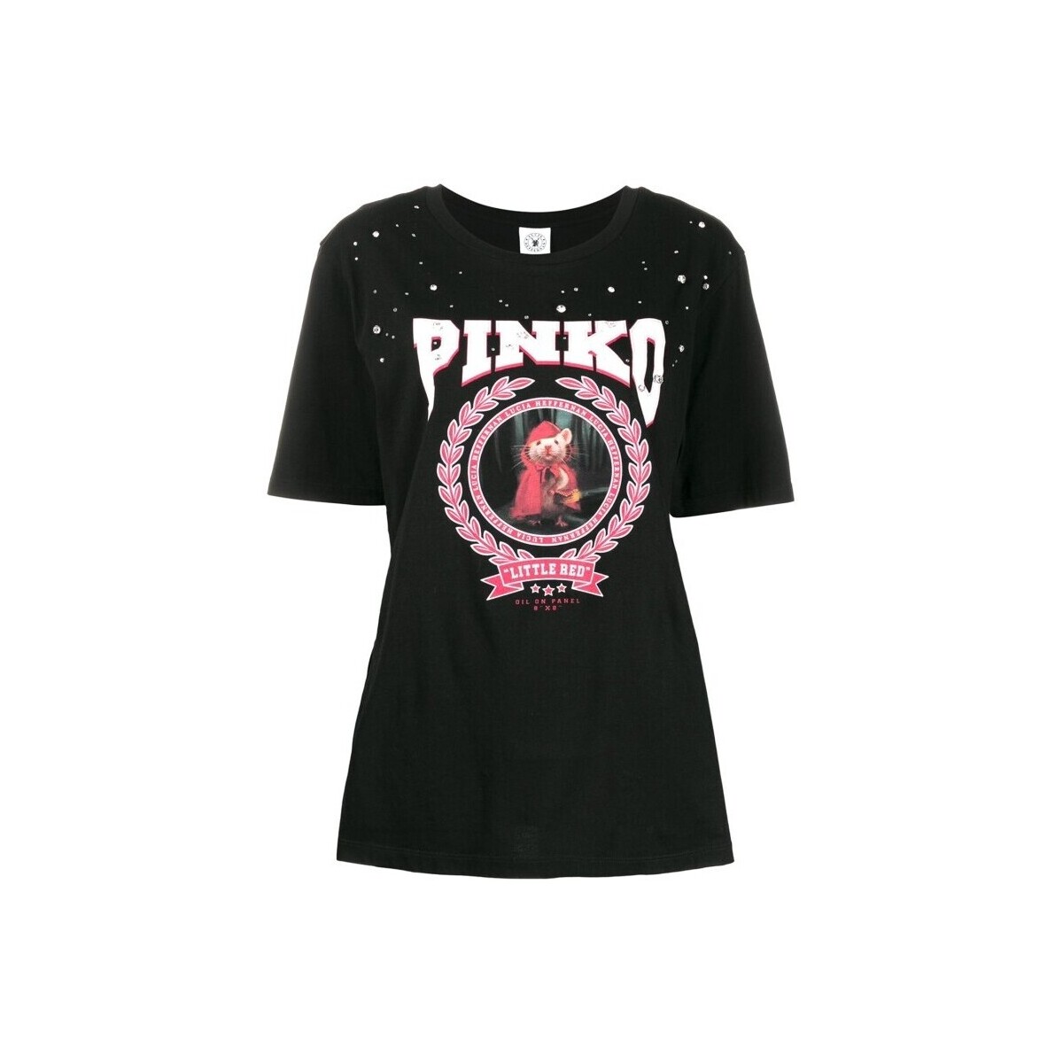 Vêtements Femme T-shirts & Polos Pinko 1N12L2 Y68F Z99 Noir