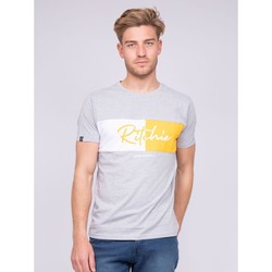 Vêtements T-shirts & Polos Ritchie T-shirt col rond pur coton NOWARE Gris