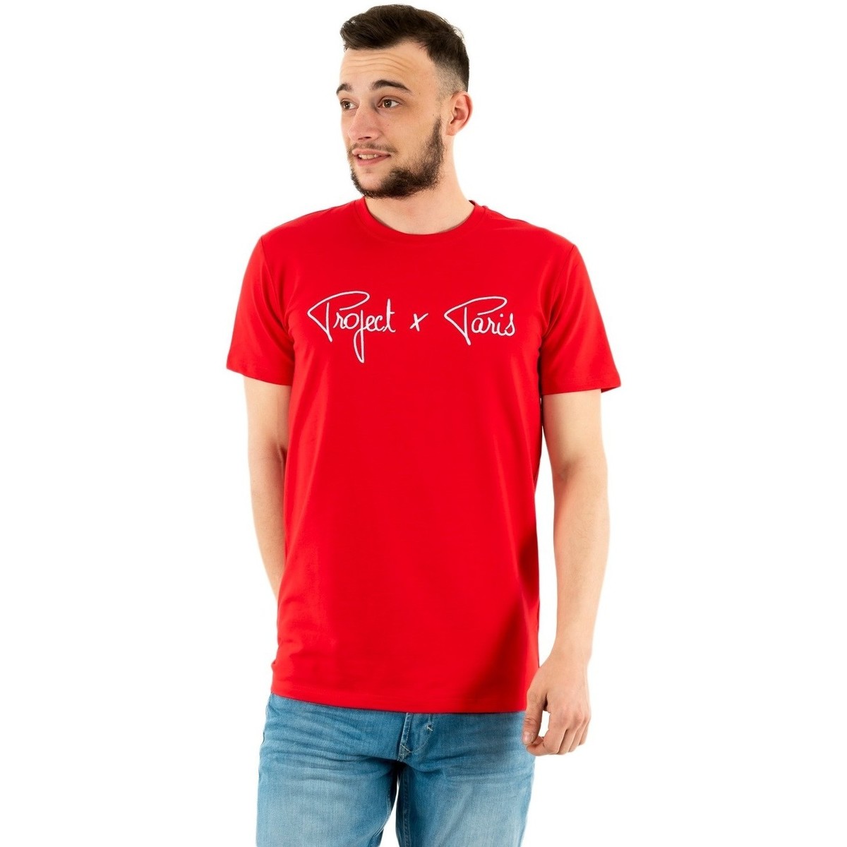 Vêtements Homme T-shirts manches courtes Project X Paris 1910076 Rouge