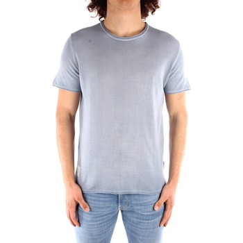 Vêtements Homme T-shirts manches courtes Blauer 21SBLUM01319 Bleu