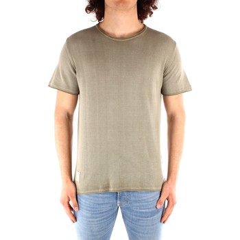 Vêtements Homme T-shirts manches courtes Blauer 21SBLUM01319 Vert