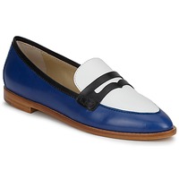 Chaussures Femme Mocassins Etro MOCASSIN 3767 Bleu / Noir / Blanc