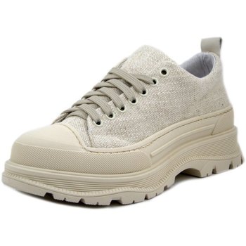 Chaussures Femme Baskets mode Osvaldo Pericoli Femme Chaussures, Sneakers, Textile-LEONE Beige