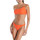 Vêtements Femme Maillots de bain séparables Selmark Bas maillot slip bain brésilien taille basse Basica Orange