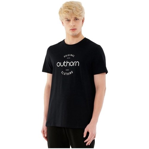 Vêtements Homme T-shirts manches courtes Outhorn TSM600A Noir